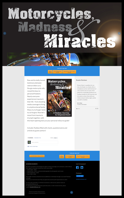 Featured Project:  Motorcycles, Miracles and Madness